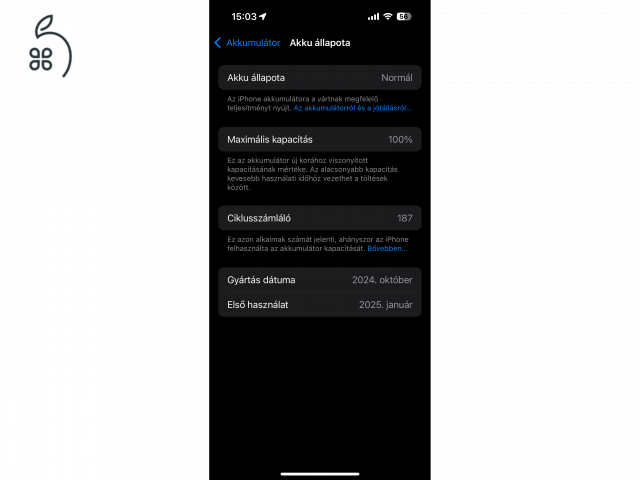 Eladó Iphone 16 tökéletes állapotban