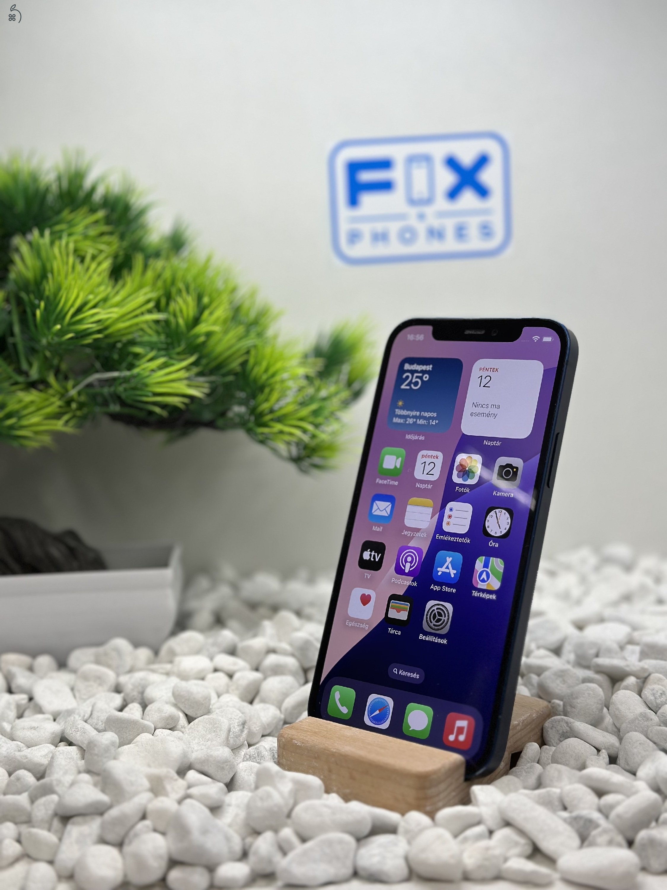iPhone 12 64GB Független 100% akkumulátor Szép állapot
