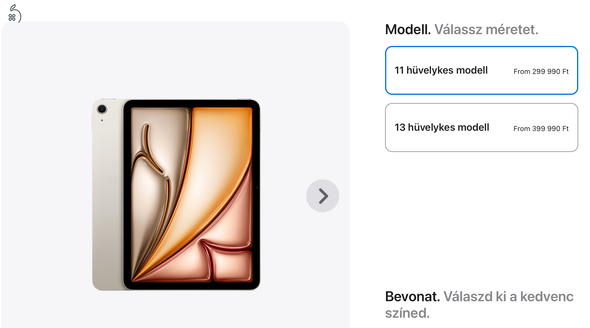 Új, BONTATLAN M3 iPad Air (11”, 128 GB, csillagfény)