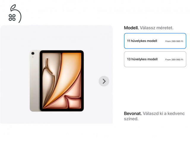 Új, BONTATLAN M3 iPad Air (11”, 128 GB, csillagfény)