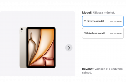 Új, BONTATLAN M3 iPad Air (11”, 128 GB, csillagfény)