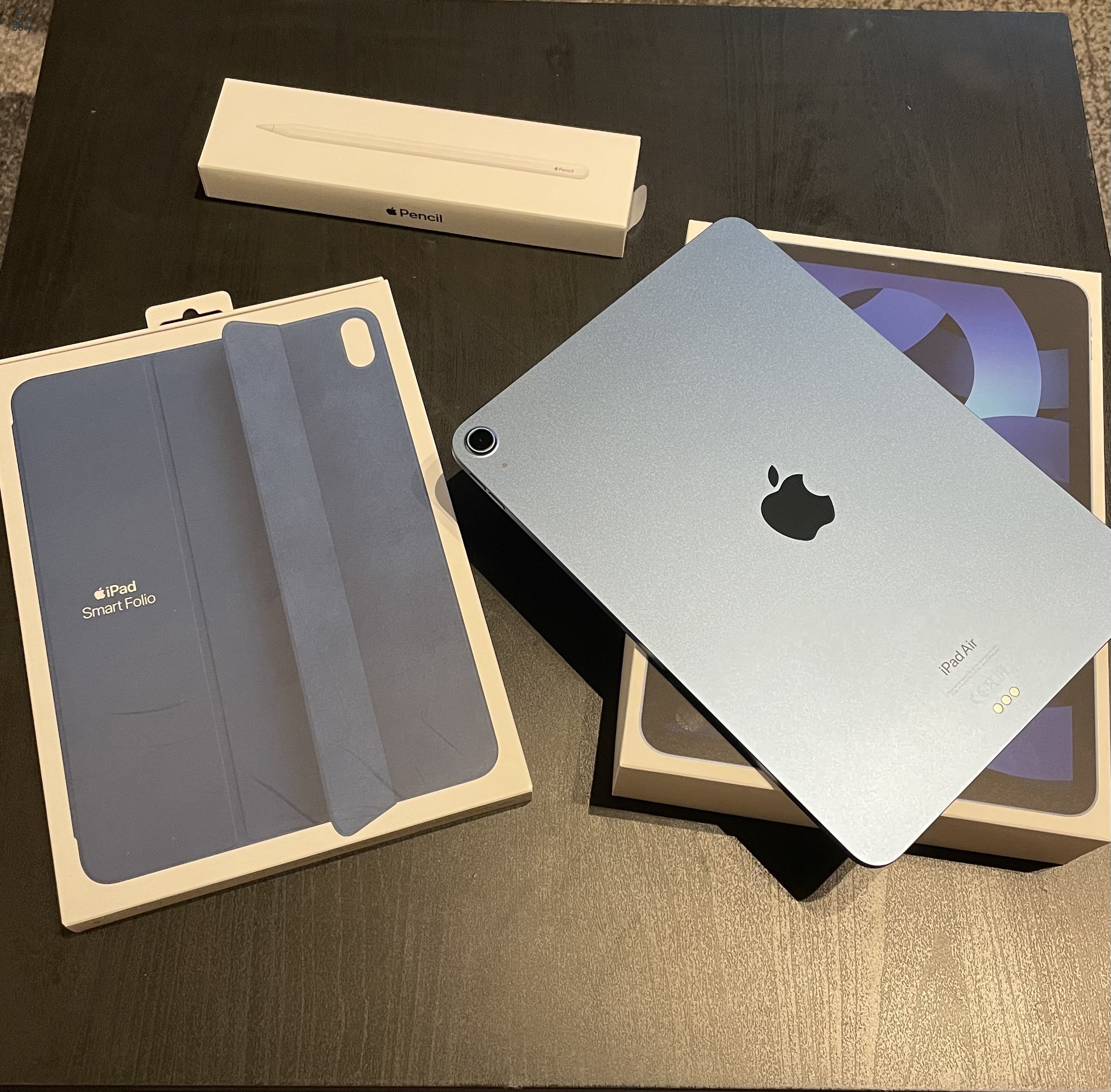Apple ipad Air 5th gen.(2022) + 2nd gen. Pencil + tok