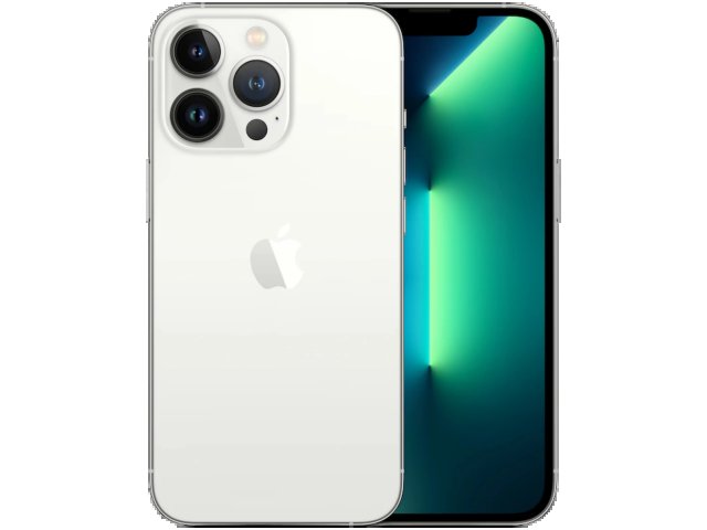 !! 1 ÉV GARANCIA !! Apple iPhone 13 Pro Max 128 GB Silver 100%