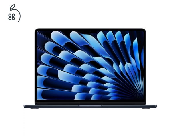 ÚJ, BONTATLAN Macbook Air 15 M4 256GB éjfekete, 36 hónap garancia!