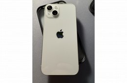 Apple iPhone 13 128 GB Starlight karcmentes, szép állapotban