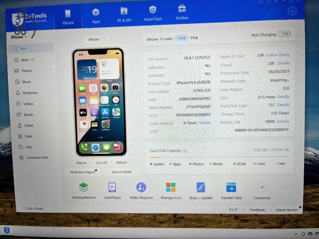 iPhone 13 Mini 128GB Új állapot! 