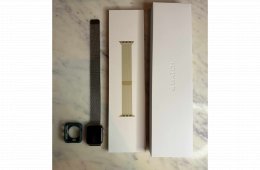 40mm Apple Watch series 6 arany színű GPS, alumínium ház + 2 szíj