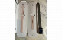 40mm Apple Watch series 6 arany színű GPS, alumínium ház + 2 szíj