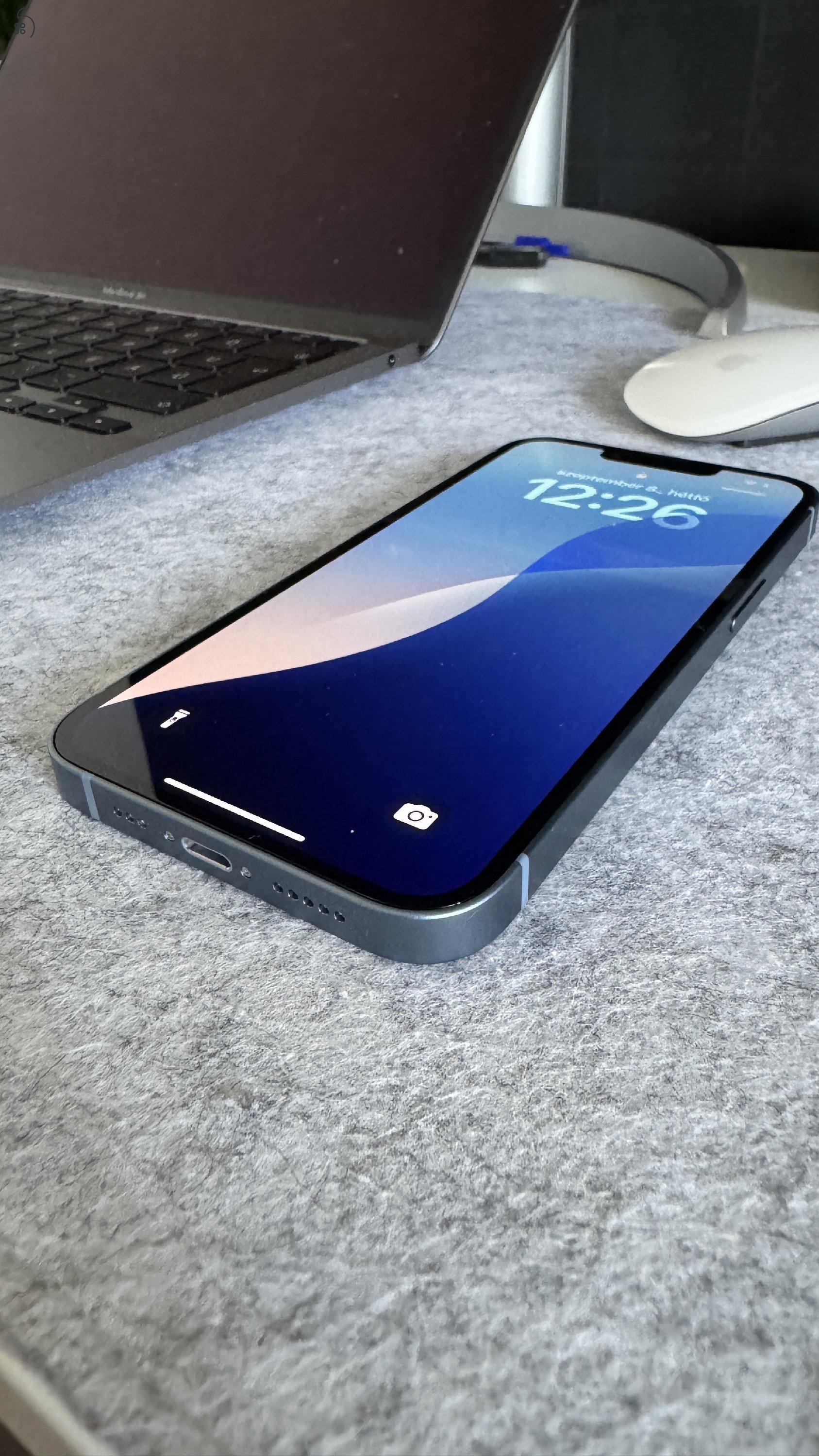 Eladó iPhone 14 – Blue, 128 GB – Vadonatúj cserekészülék, 3 év garanciával!
