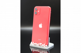 Apple iPhone 11 128 GB PRODUCT RED 100% akku - 12 HÓ GARANCIA