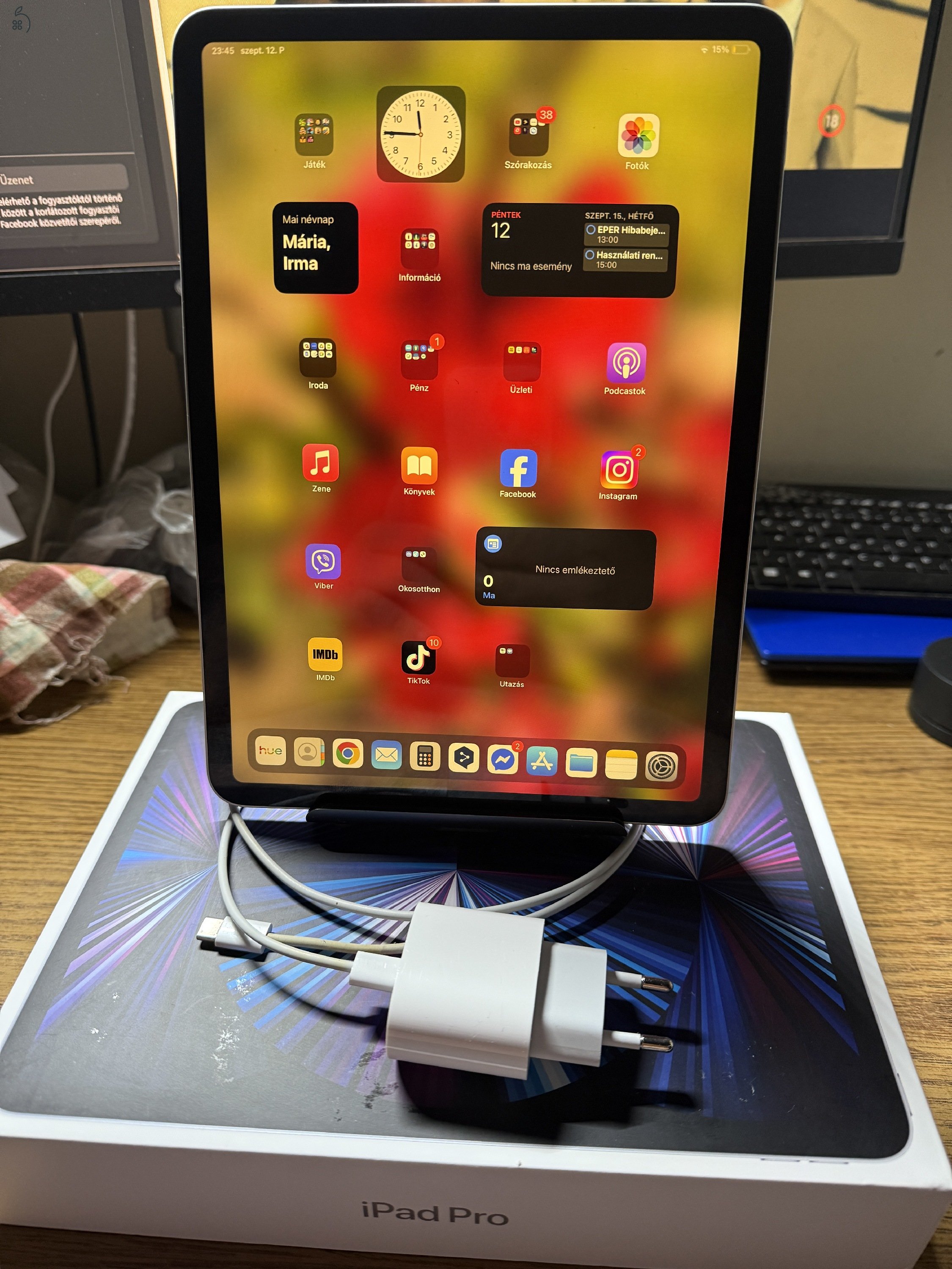 11-es Apple iPad Pro eladó