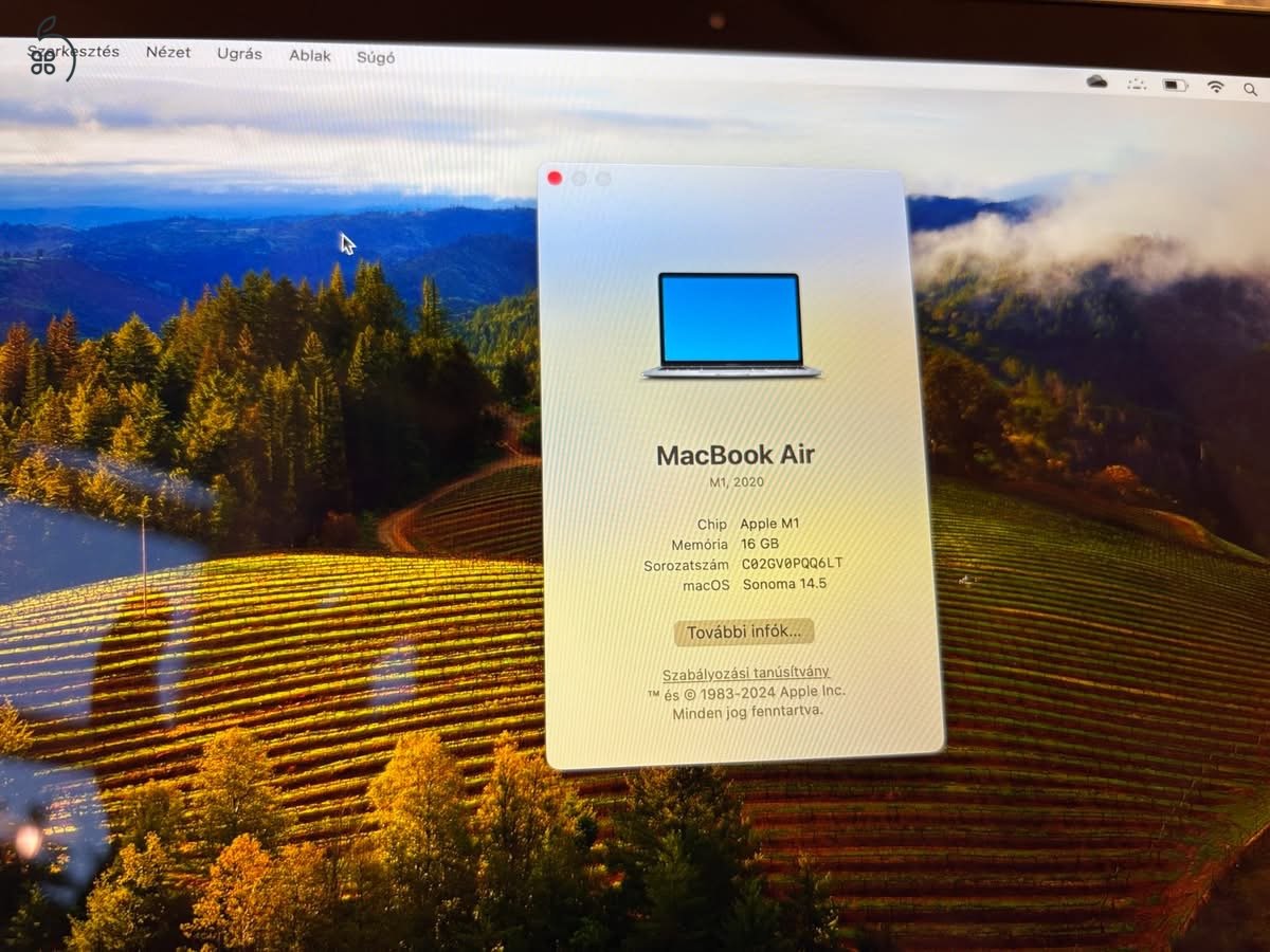 Macbook air M1 512 16