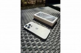 Eladó Új iPhone 16 Pro White Titanium Color 256GB 