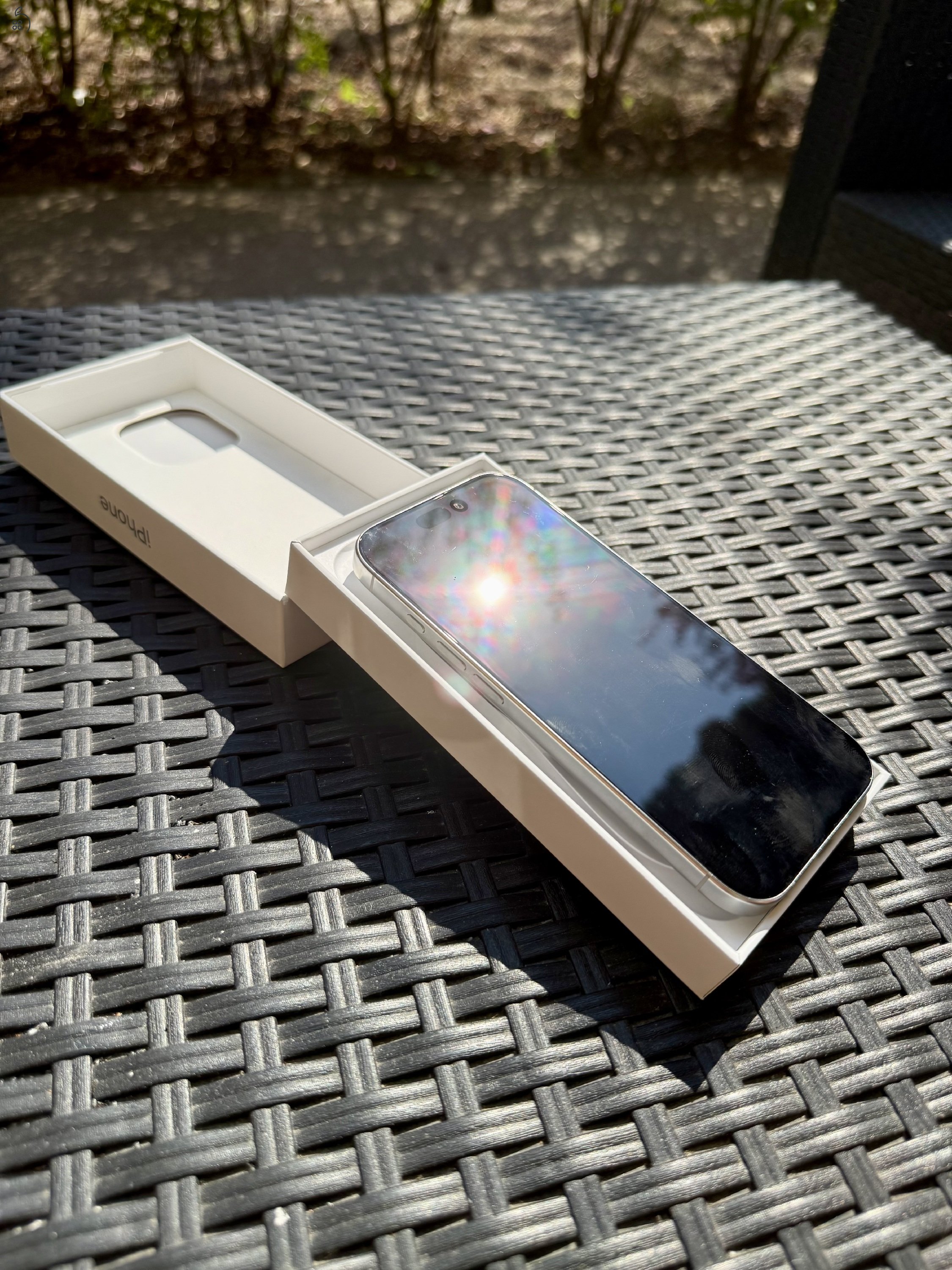 Eladó Új iPhone 16 Pro White Titanium Color 256GB 