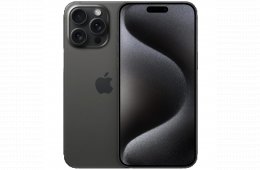 !! 1 ÉV GARANCIA !! Apple iPhone 15 Pro 128 GB Black Titanium 100%