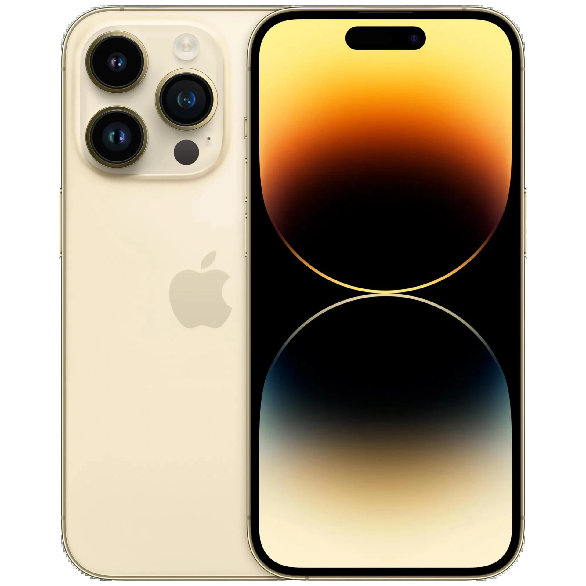 !! 1 ÉV GARANCIA !! Apple iPhone 14 Pro Max 256 GB Gold 100% – ESIM
