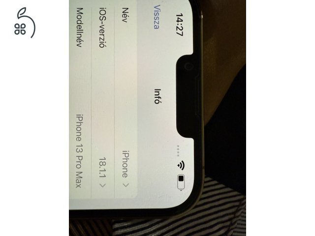 Iphone 13 pro max 128 GB föggetlen