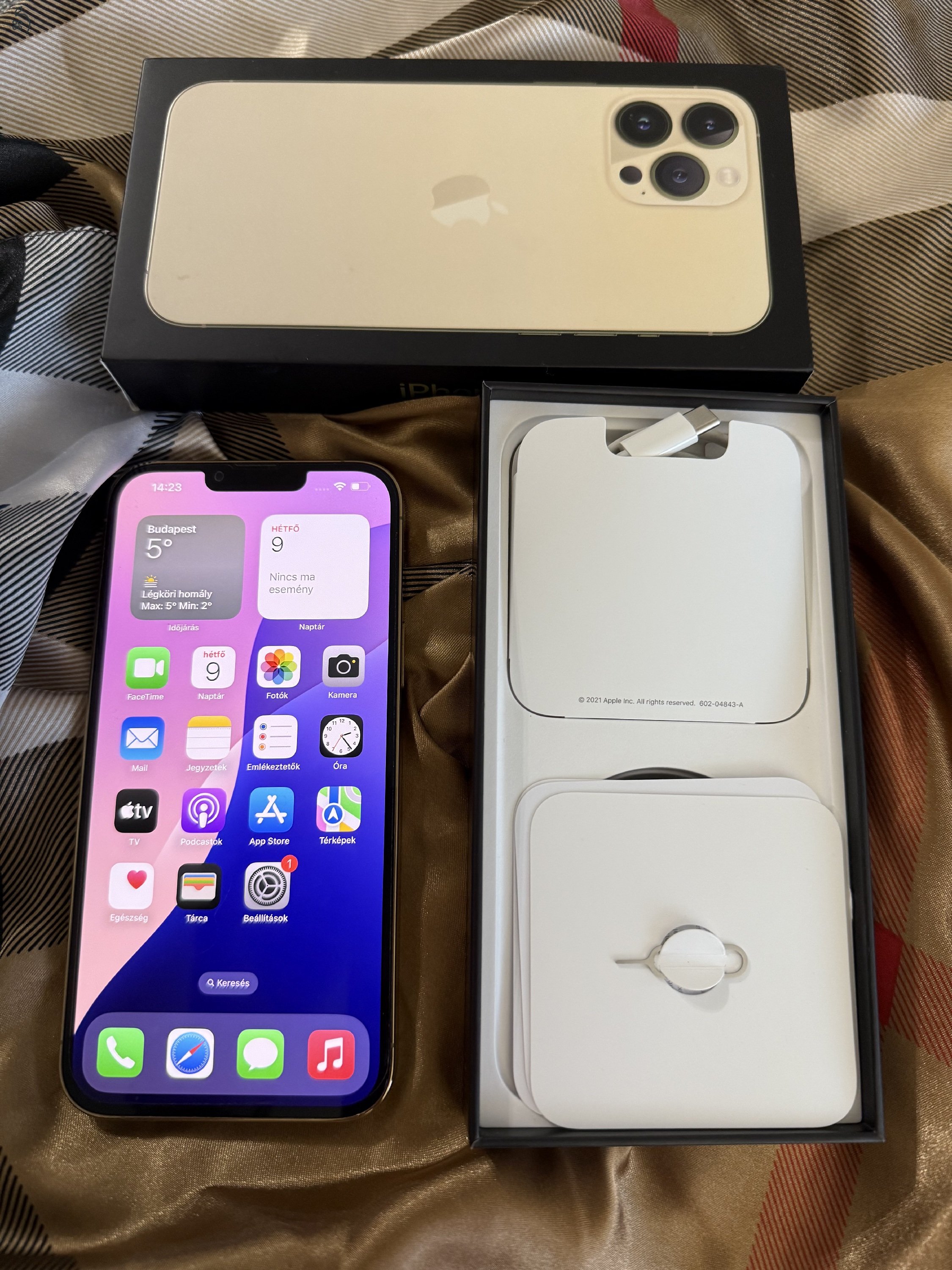 Iphone 13 pro max 128 GB föggetlen