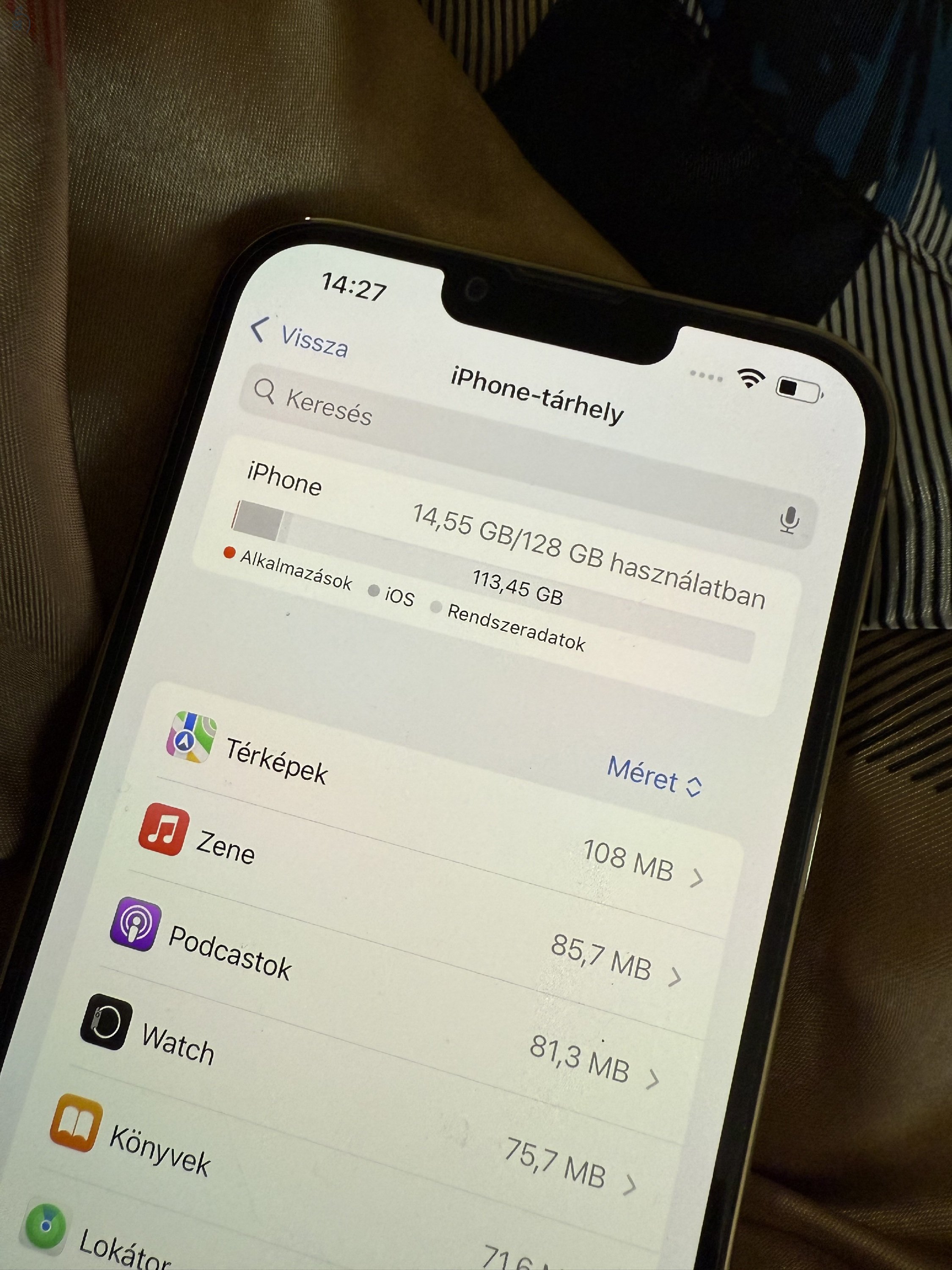 Iphone 13 pro max 128 GB föggetlen