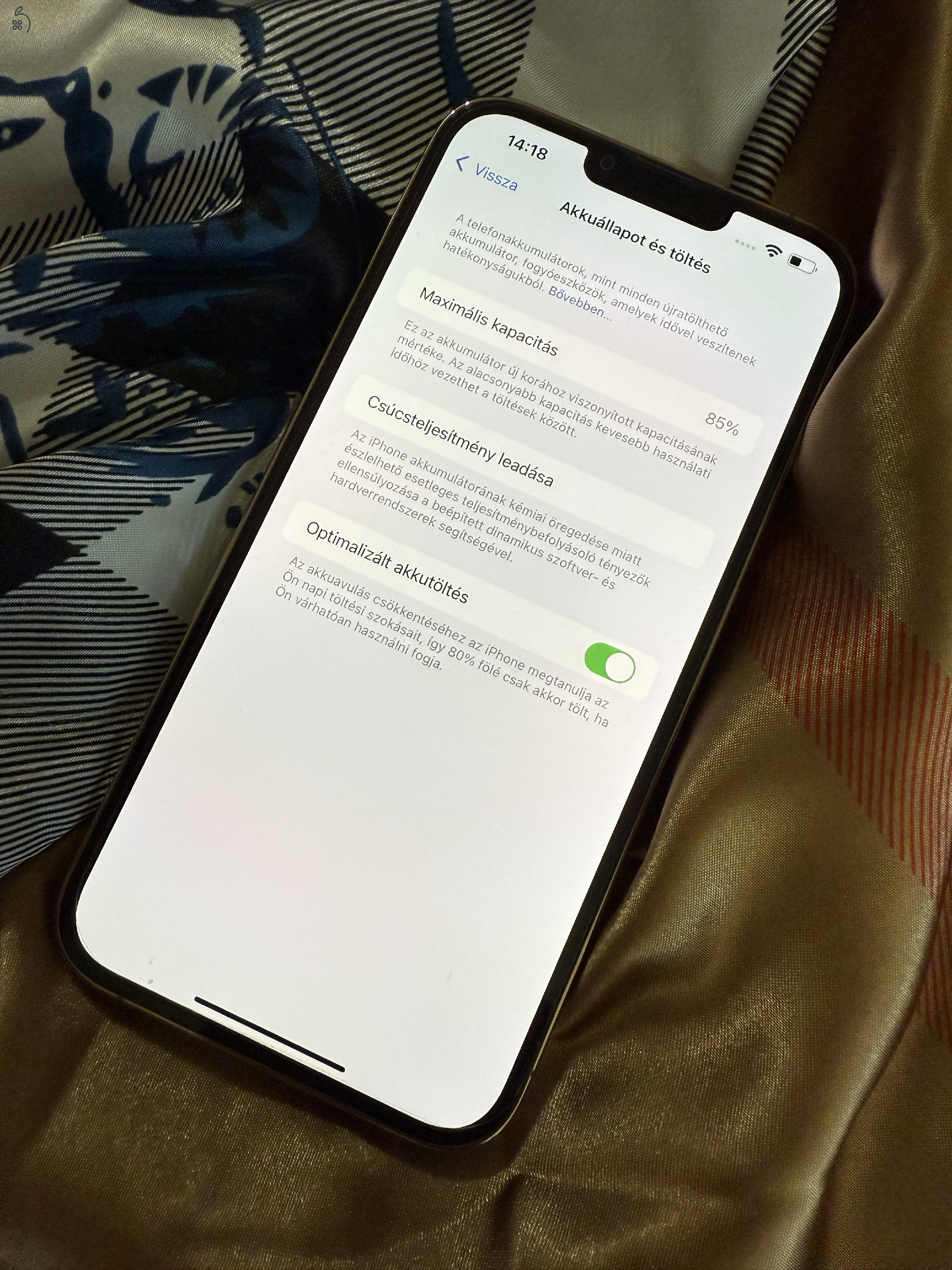 Iphone 13 pro max 128 GB föggetlen
