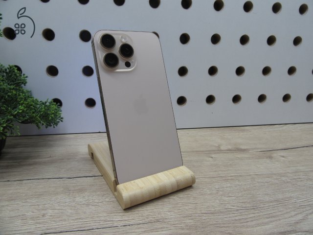 Apple iPhone 16 Pro Max - Desert Titanium - Használt, karcmentes