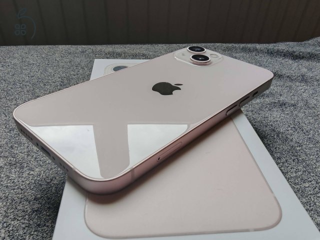 (Csere) iPhone 13 Pink 128 GB, Független, újszerű állapot, 2026.10-ig MM Garancia