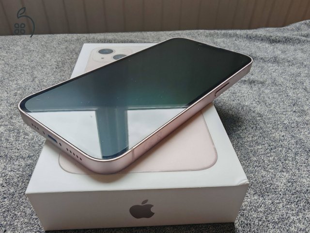 (Csere) iPhone 13 Pink 128 GB, Független, újszerű állapot, 2026.10-ig MM Garancia