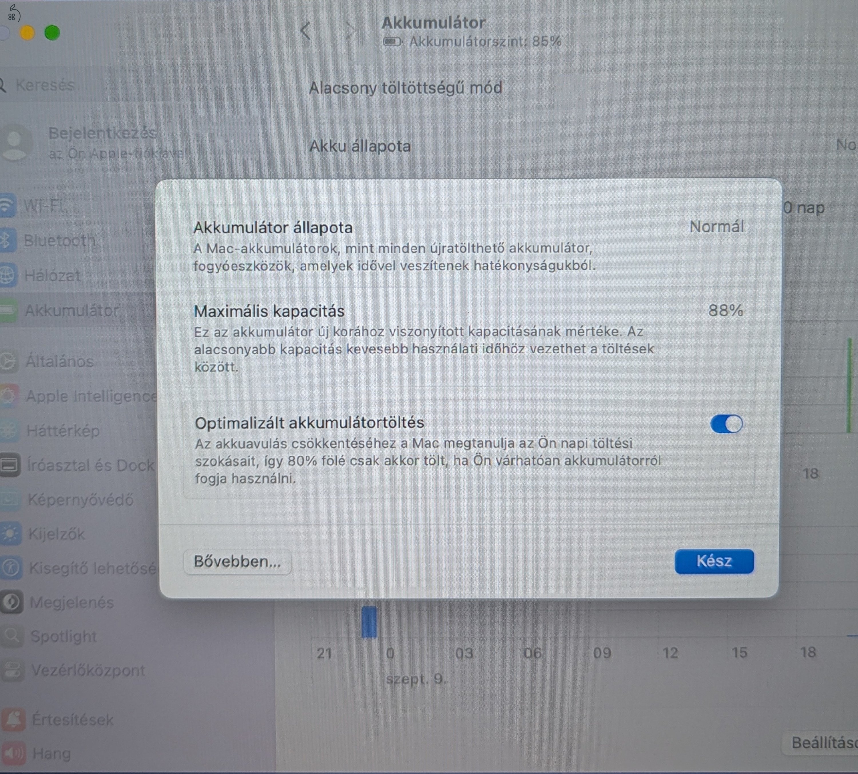 MacBook Air M1 magyar billentyűzet, megkímélt állapot 