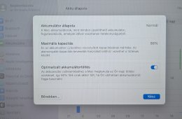 MacBook Air M1 magyar billentyűzet, megkímélt állapot 