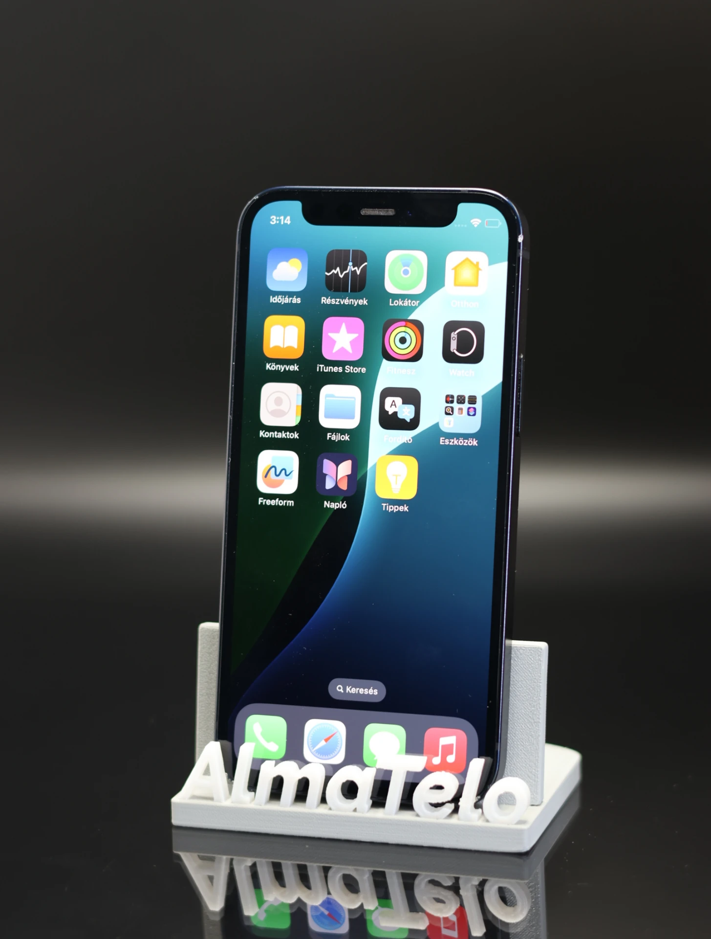 Apple iPhone 12 Mini 128 GB Black 100% akku - 12 HÓ GARANCIA