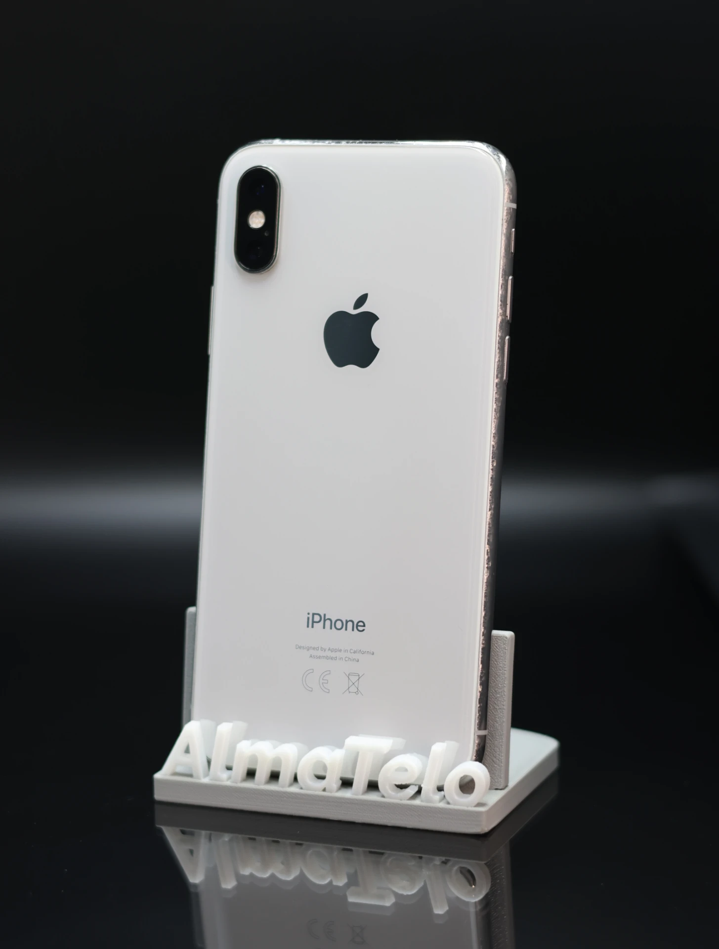Apple iPhone XS 64 GB Silver 100% akku - 12 HÓ GARANCIA