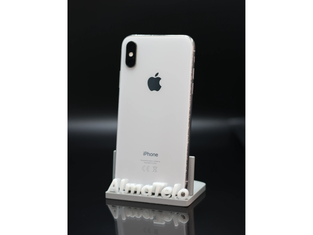 Apple iPhone XS 64 GB Silver 100% akku - 12 HÓ GARANCIA