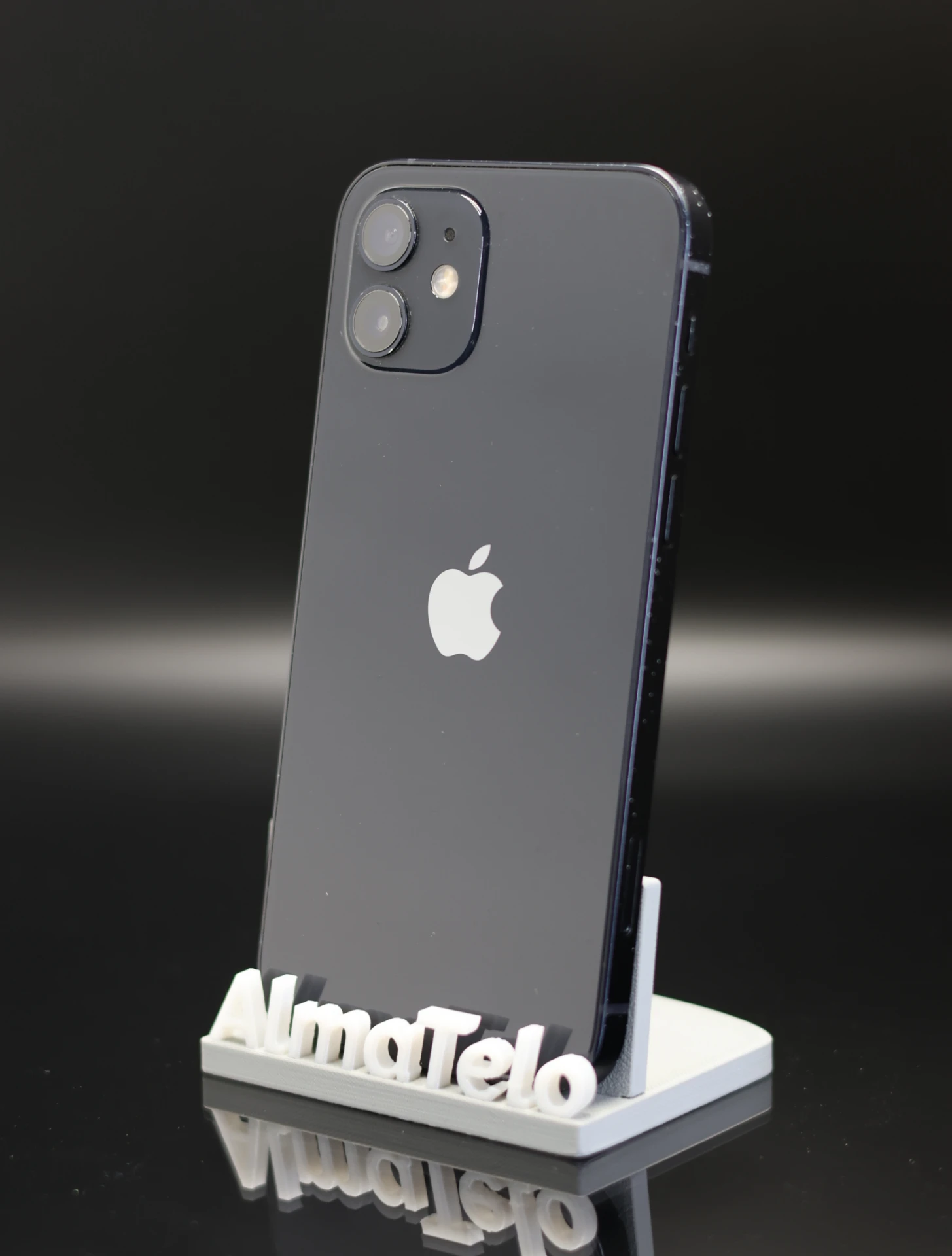 Apple iPhone 12 128 GB Black 100% akku - 12 HÓ GARANCIA