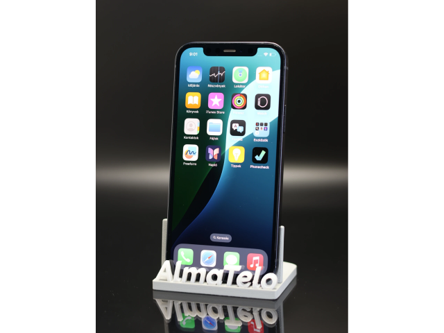 Apple iPhone 12 128 GB Black 100% akku - 12 HÓ GARANCIA