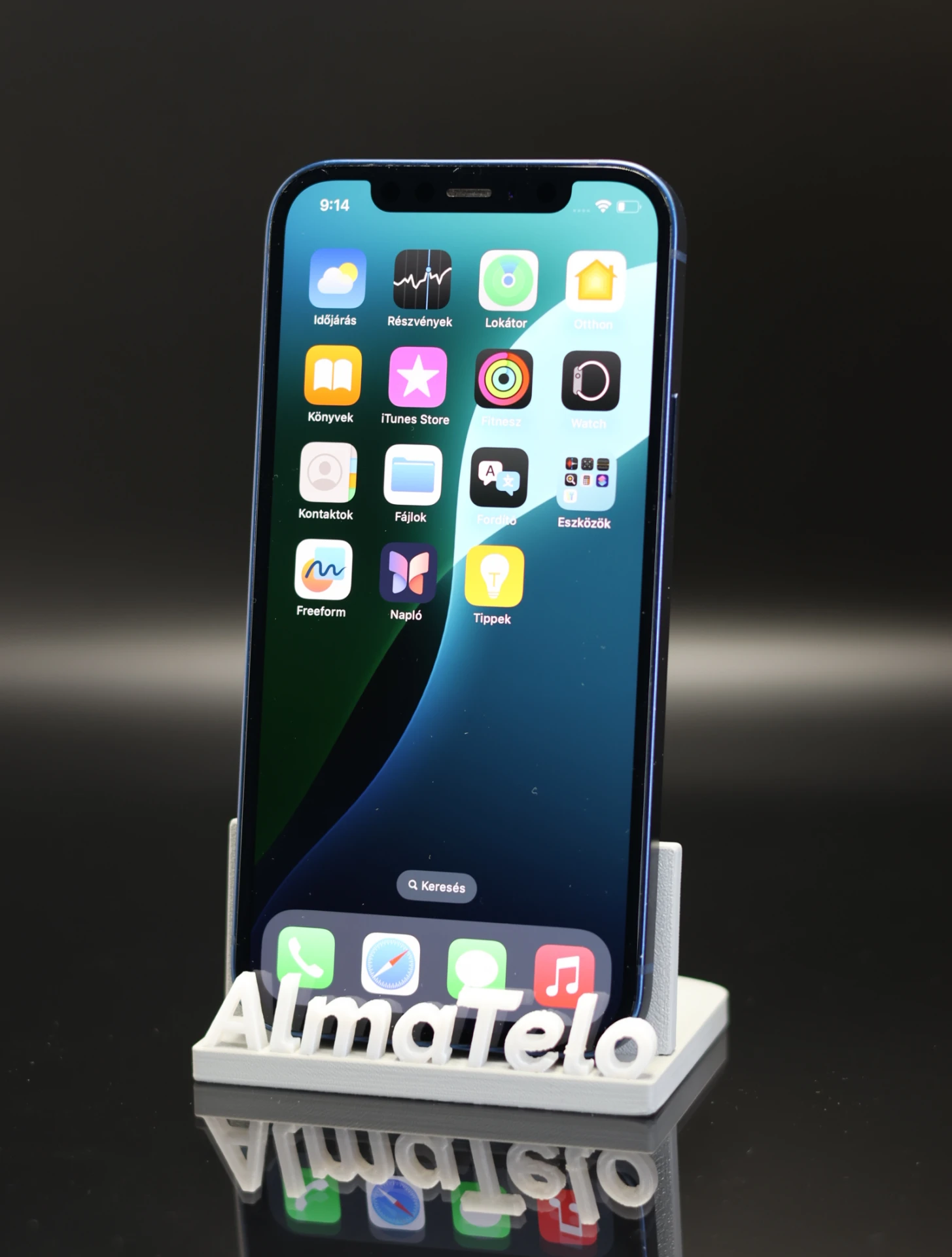 Apple iPhone 12 128 GB Blue 100% akku - 12 HÓ GARANCIA