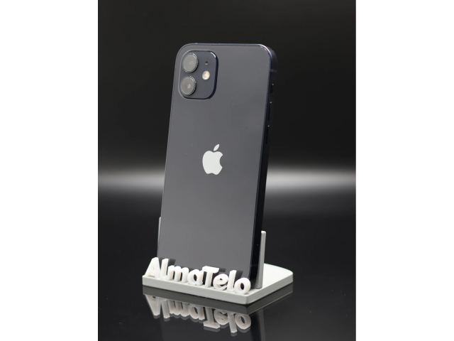 Apple iPhone 12 64 GB Black 100% akku - 12 HÓ GARANCIA