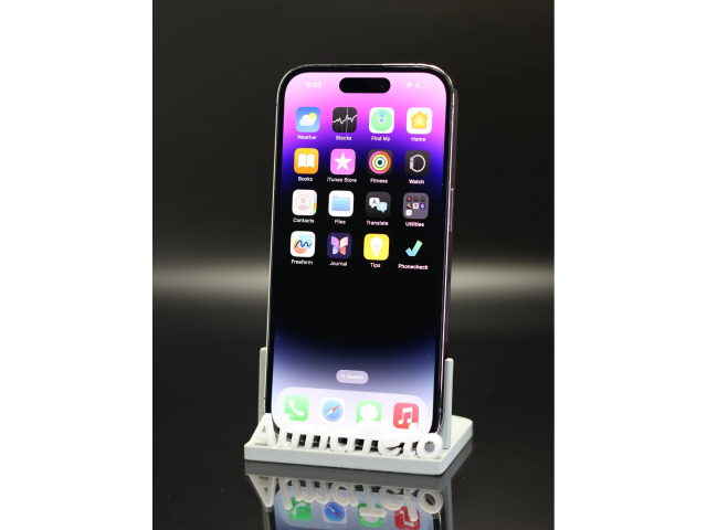 Apple iPhone 14 Pro 256 GB Deep Purple 100% akku - 12 HÓ GARANCIA