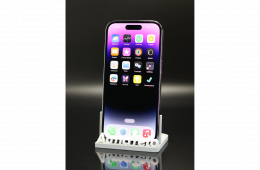 Apple iPhone 14 Pro 256 GB Deep Purple 100% akku - 12 HÓ GARANCIA
