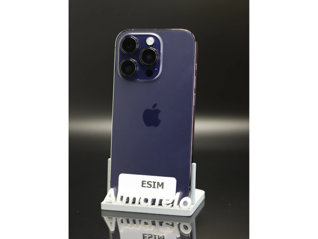 Apple iPhone 14 Pro 256 GB Deep Purple 100% akku - 12 HÓ GARANCIA