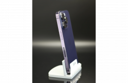 Apple iPhone 14 Pro 256 GB Deep Purple 100% akku - 12 HÓ GARANCIA