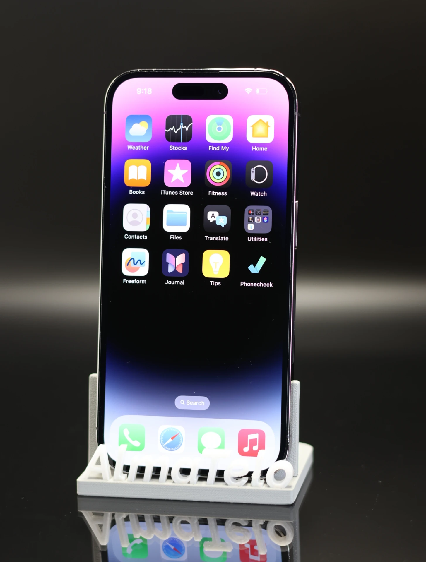 Apple iPhone 14 Pro 256 GB Deep Purple 100% akku - 12 HÓ GARANCIA