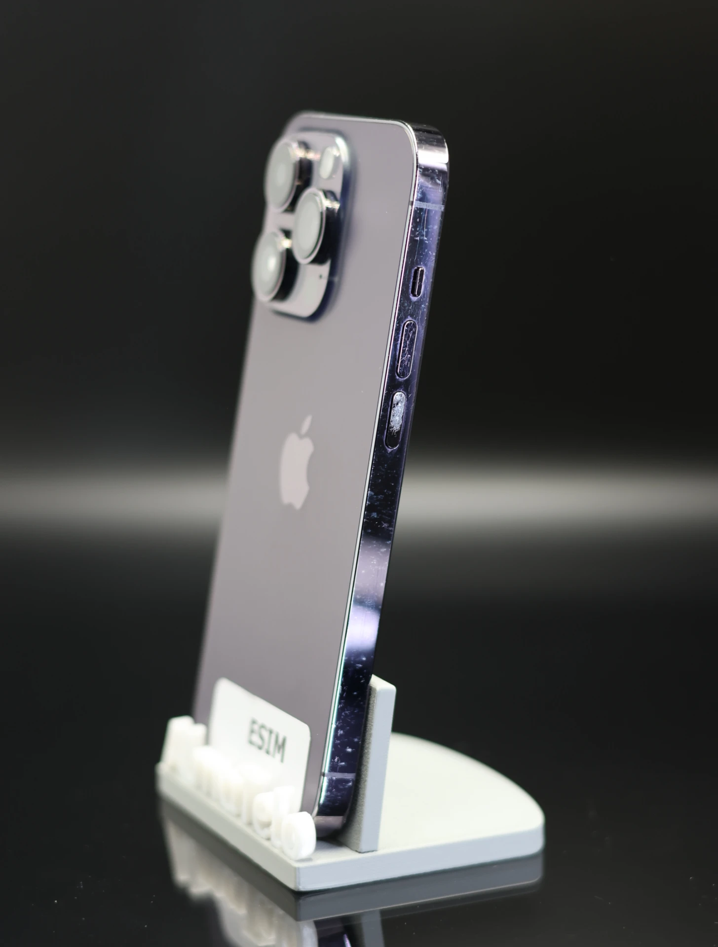 Apple iPhone 14 Pro 256 GB Deep Purple 100% akku - 12 HÓ GARANCIA