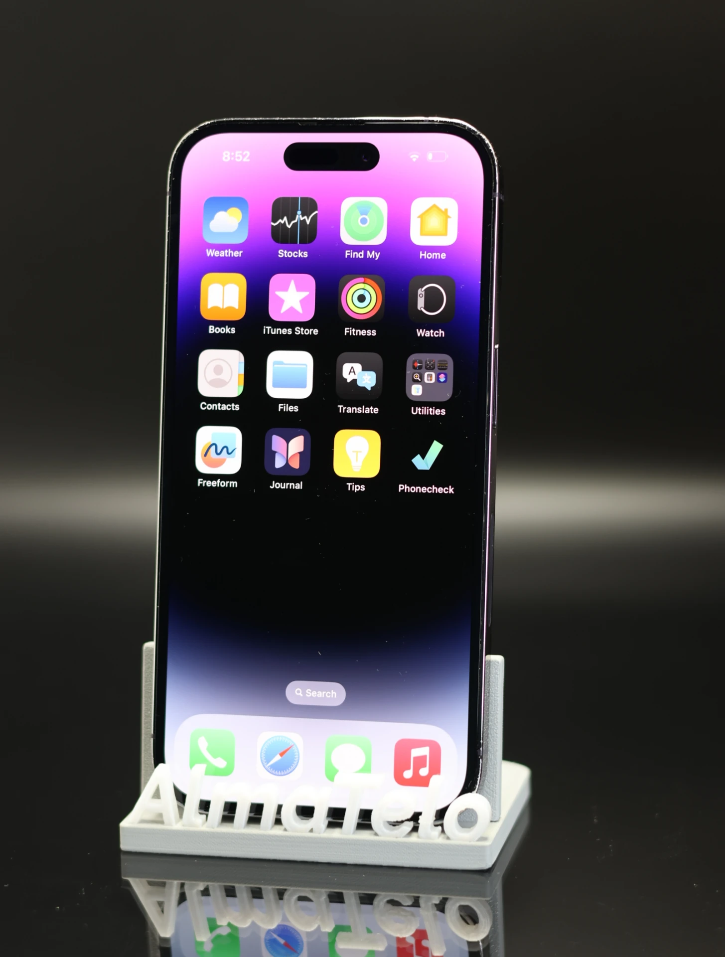 Apple iPhone 14 Pro 256 GB Deep Purple 100% akku - 12 HÓ GARANCIA