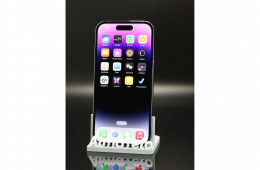 Apple iPhone 14 Pro 256 GB Deep Purple 100% akku - 12 HÓ GARANCIA