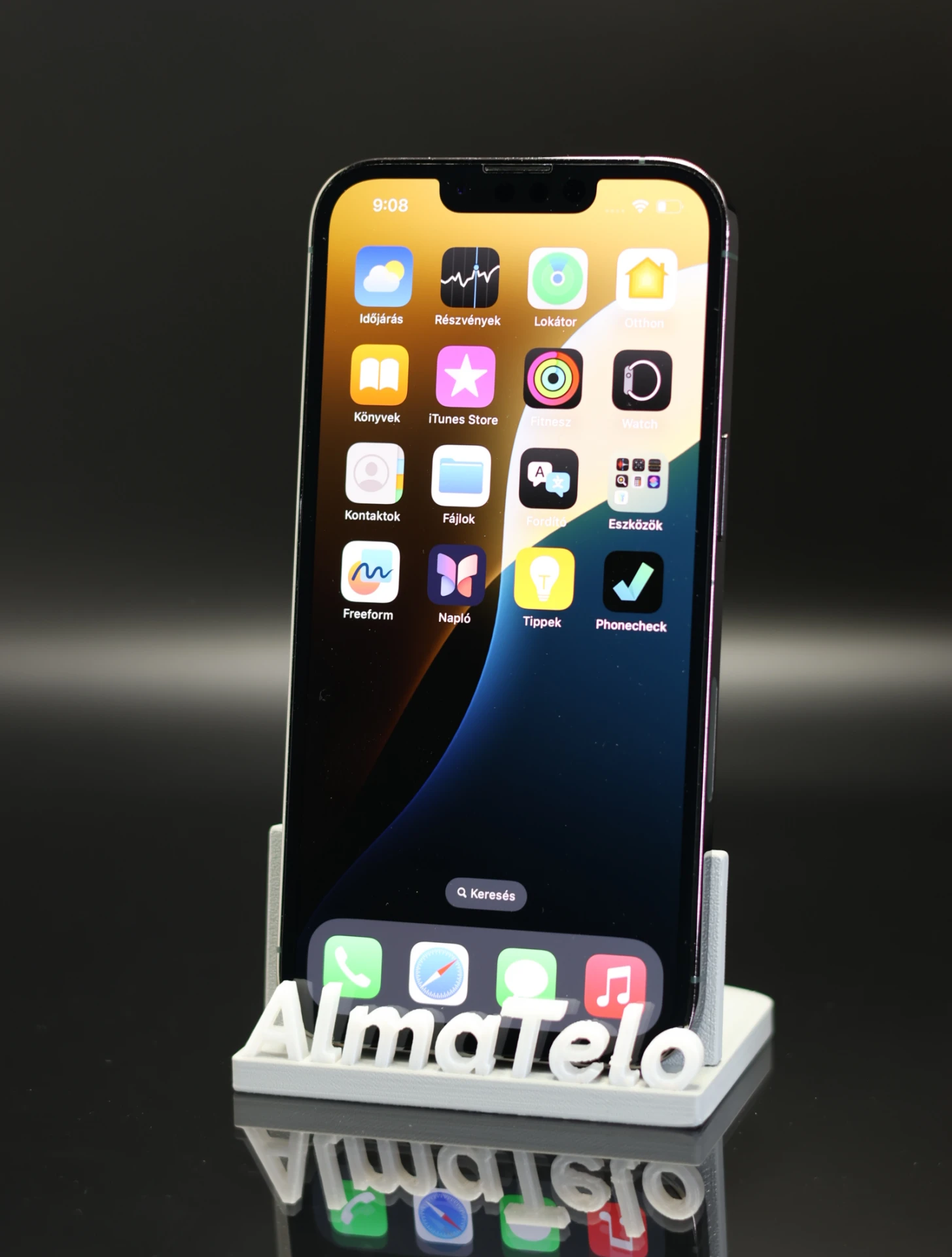 Apple iPhone 13 Pro 128 GB Alpine Green 100% akku - 12 HÓ GARANCIA