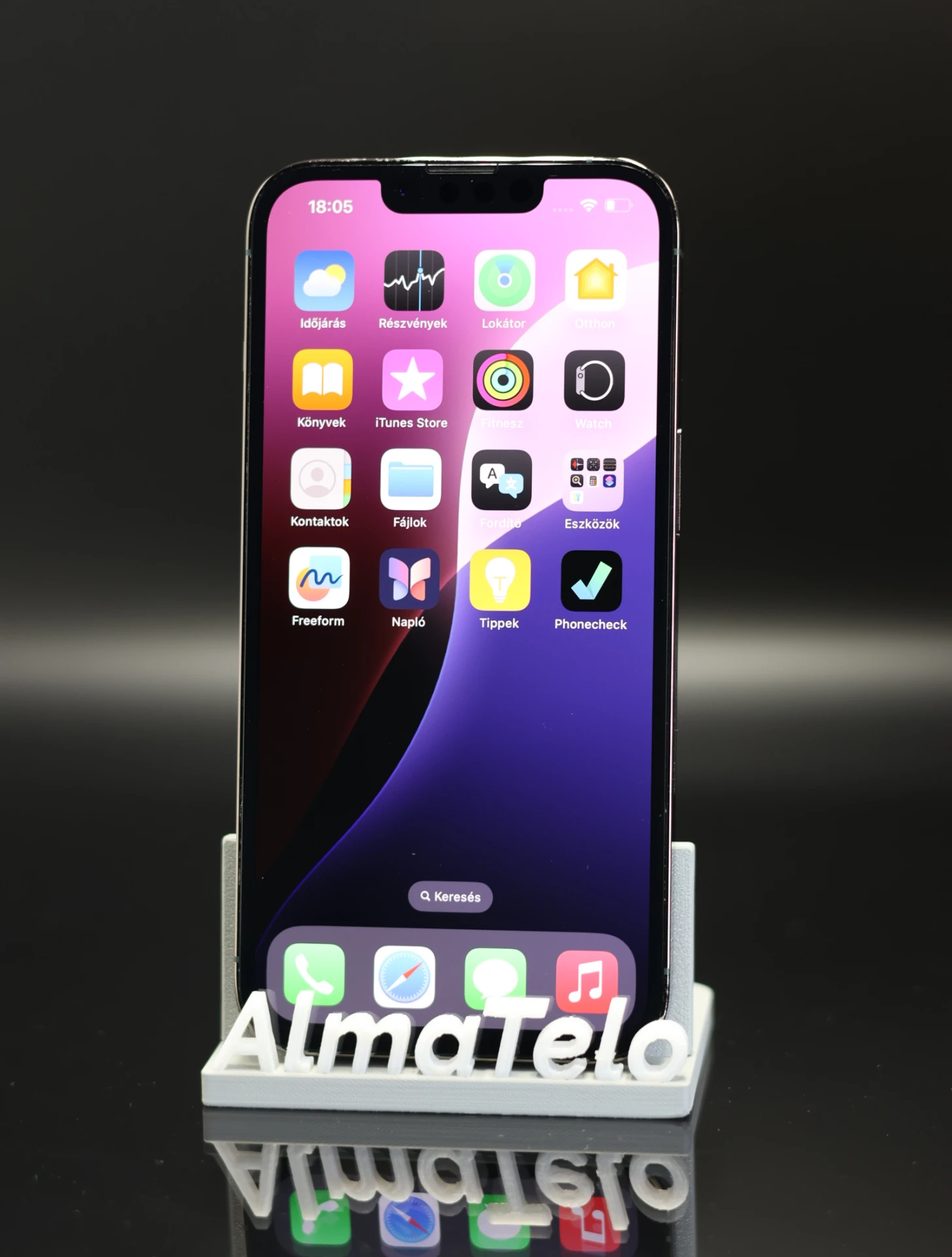 Apple iPhone 13 Pro 128 GB Alpine Green 100% akku - 12 HÓ GARANCIA