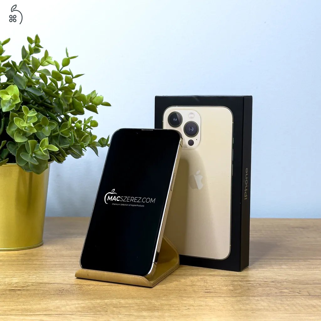 MacSzerez.com - iPhone 13 Pro Max / 128GB / Arany / Garancia!