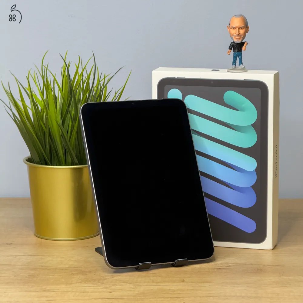 MacSzerez.com - iPad Mini / 6. Generáció / WIFI + Cellular / 64GB / Asztroszürke / Garancia!