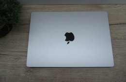 Apple MacBook Pro 14” (2021, M1 Pro) – Liquid Retina XDR, ProMotion 120 Hz – 8-magos CPU / 14-magos GPU – 16/500 – Használt, újszerű (külsőleg teljesen fóliázva) – 82% akku (377 ciklus) – Garancia 3 hónap