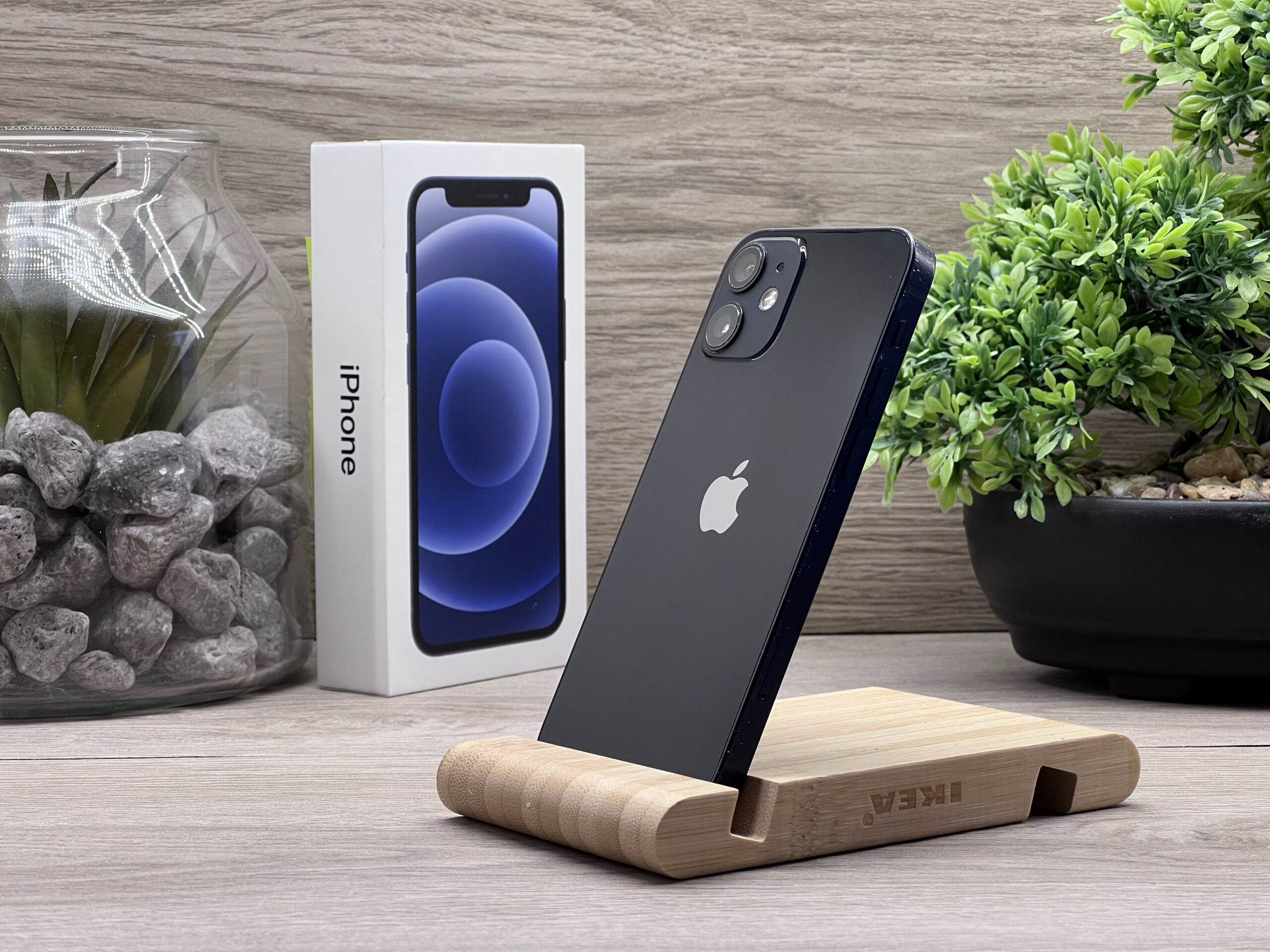 iPhone 12 Mini Black 64GB 2 ÉV Garanciával Számlával 100% Akksi